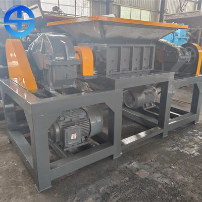 Alaşım Bıçaklar Çift Milli Parçalayıcı 1500kg / H İki 22kw Motor