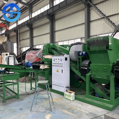 0.1 - 20mm Teller İçin% 99,9 Saflıkta Bakır Kablo Tel Geri Dönüşüm Makinesi 400kg / H