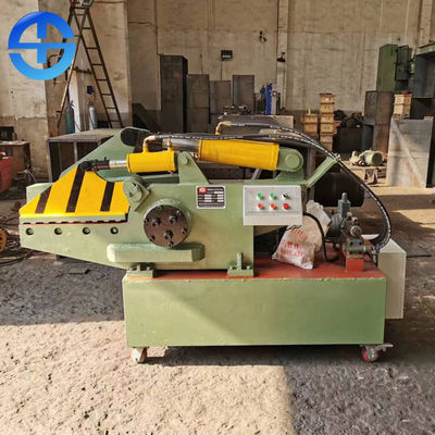 63 Tonluk Hidrolik Timsah Metal Kesme Makinesi Kuvveti 10T Hoding Kuvveti