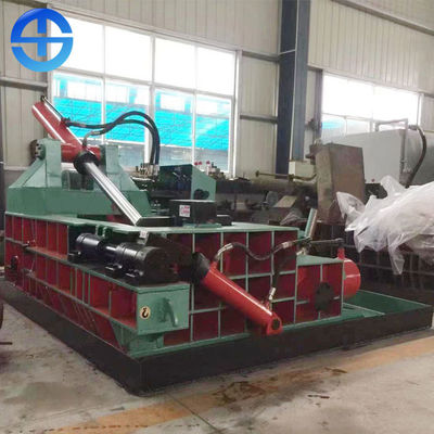 2000KG / M3 Balya Yoğunluğu Hidrolik Hurda Balya Yapıcıyı Devir