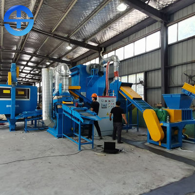 % 99,5 Saflık 400Kg / H 600kg / H Bakır Tel Geri Dönüşüm Makinası