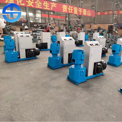 400Kg / H 600kg / H Düz Kalıp 260mm Biyokütle Pelet Makinesi