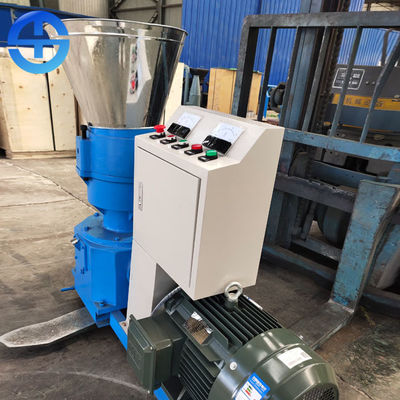230mm Düz Kalıp 300-400 Kg / H Yem Pelet Değirmeni Makinesi