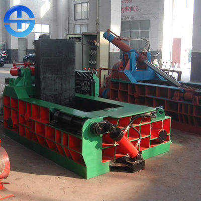 125 Ton Basınç 300 * 300mm Balya Boyu Hidrolik Hurda Metal Balya Makinesi