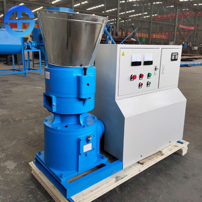 Kuru Kurutulmuş Pelet Boyutu 5mm 6mm Sığır Yemi Pelet Makinesi
