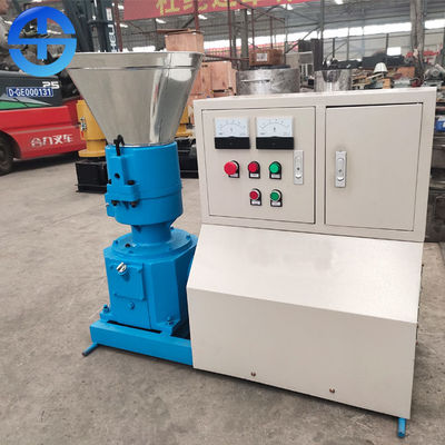 Elektrik Motoru Tahrikli 400kg / H 600kg / H Biyokütle Pelet Makinesi