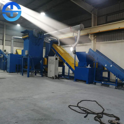 PLC Kuru tip 600 Kg / H Bakır Tel Geri Dönüşüm Makinası
