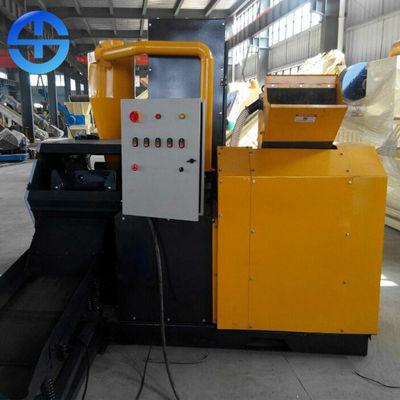 380 V Hurda Metal İşleme Ekipmanları Hurda Bakır Tel Öğütücü% 99.9 Bakır Saflığı