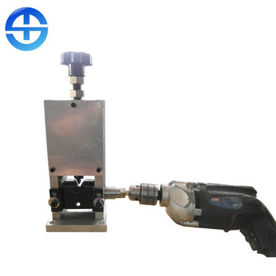 1.5mm-25mm Manuel Tel Soyma Makinesi Alüminyum Alaşımlı Soyma