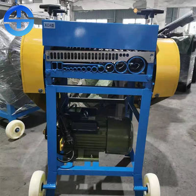 Çift Silindirli Çift Bıçaklı Bakır Tel Sıyırma Makinesi 3 Kw