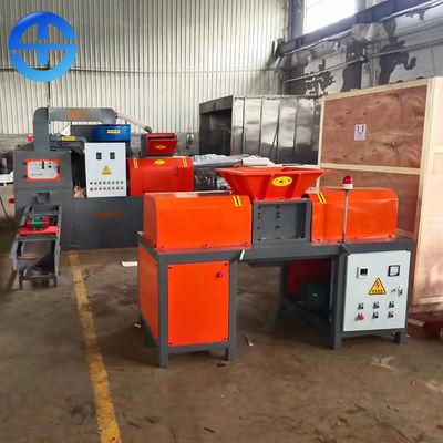 700Kg/H 800kg/H Çift Milli Parçalayıcı Makinesi 50 R/Dk Hız