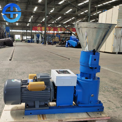 90-120kg/H Biyokütle Pelet Makinesi 4mm Pelet Boyutu